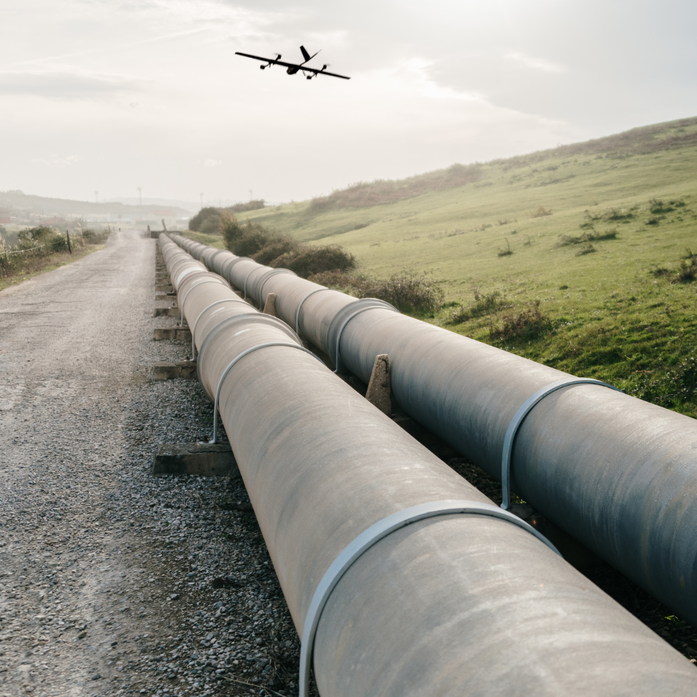 The xRAI inspecting pipeline infrastructure from above